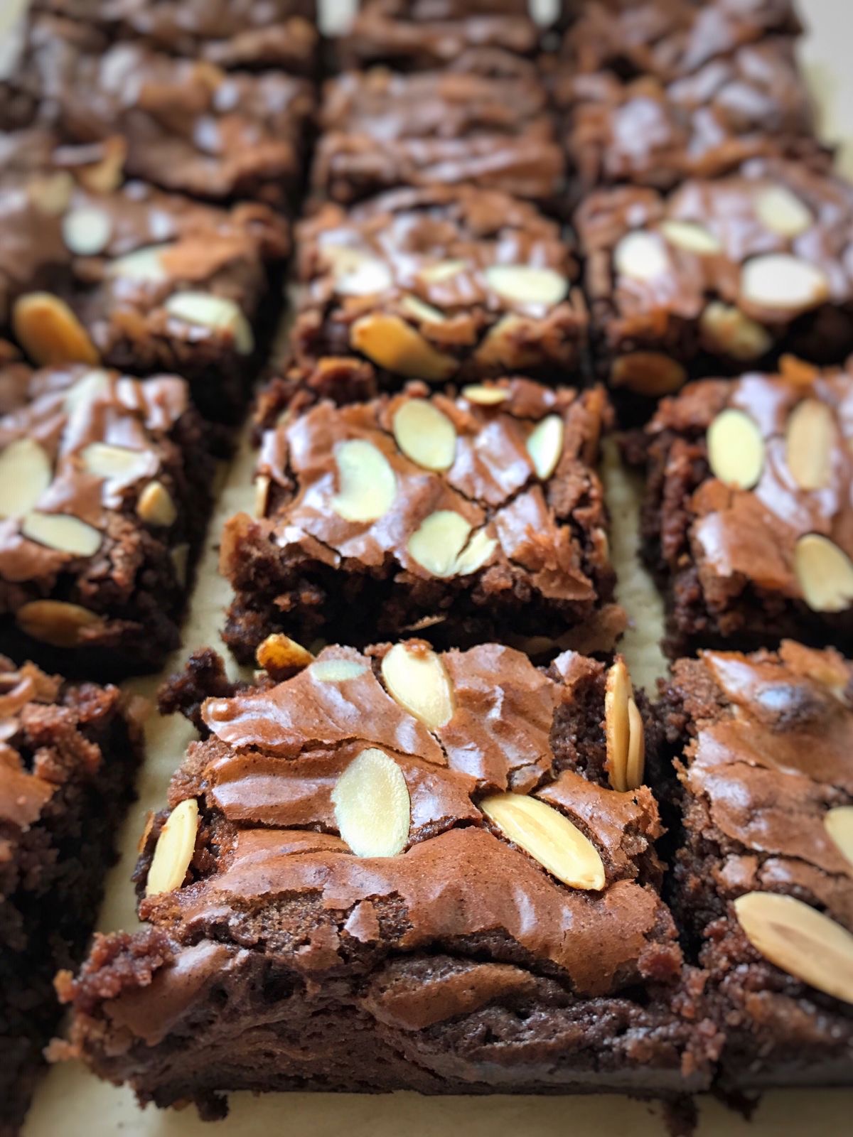 Roasted Almond Brownie